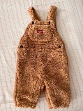 Baby Teddy Fleece Overalls